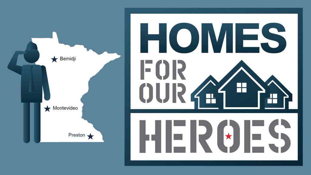 andrewwagner's tweet photo. Shoutout to @Rep_SAnderson, @RepBobDettmer, @DUrdahl, @timmiller_mn, Rep. Davids, Rep. Grossell, and Rep. Bliss — their leadership this year helped to finally secure funding years in the making for 3 new Vets Homes in Bemidji, Montevideo &amp; Preston. #mnleg https://t.co/XHhZmQqP0a