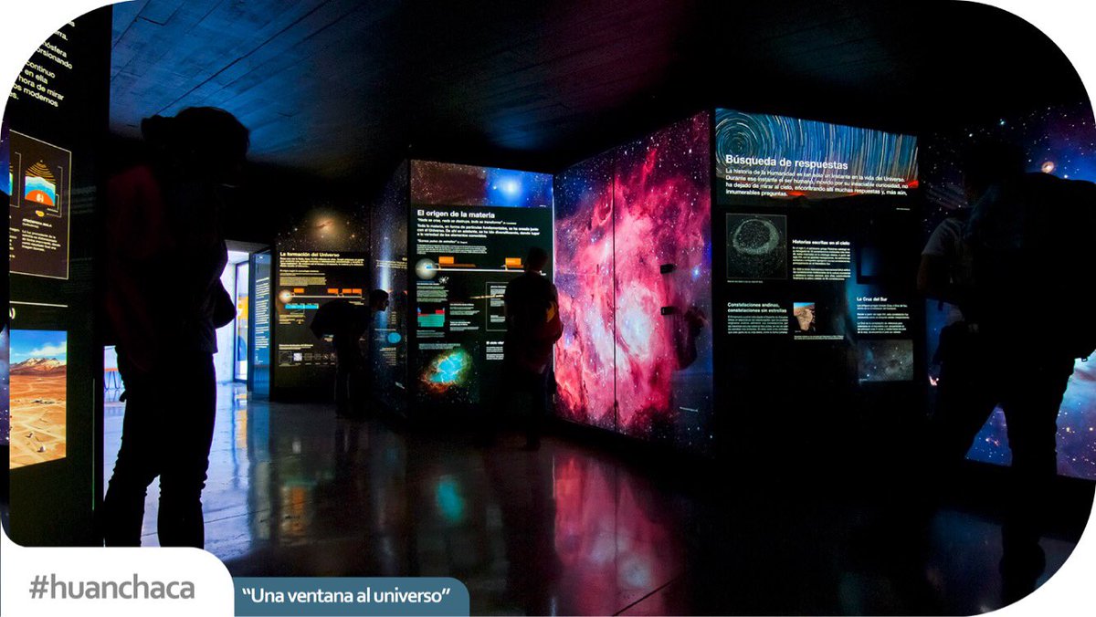 RuinasHuanchaca's tweet photo. ¿Sabías que nuestra región tiene los mejores cielos para la observación astronómica? Ven a conocer “Una Ventana al Universo” y aprende sobre estrellas, galaxias y los observatorios astronómicos regionales. #SomosHuanchaca #Antofagasta #Huanchaca https://t.co/w99RcJrwDU