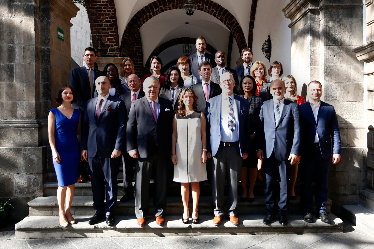 Inauguramos el XIV Curso de Política Exterior de México para Diplomáticos Extranjeros con la participación de 19 miembros del servicio exterior de diversos países amigos. ¡Bienvenidos y bienvenidas!