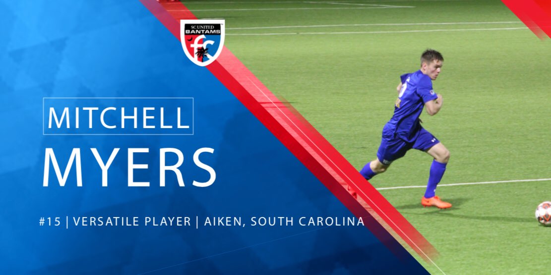 scunitedbantams's tweet photo. Help us welcome Mitchell “Mitch” Myers, a versatile player, from Aiken, South Carolina!
•
Check out his full bio on our Instagram @scunitedbantams!
•
#scufcfam #bantams #wearthebadge #uslpdl #playerpass #path2pro #america #southcarolina #versatile https://t.co/Uw4fplJVhT