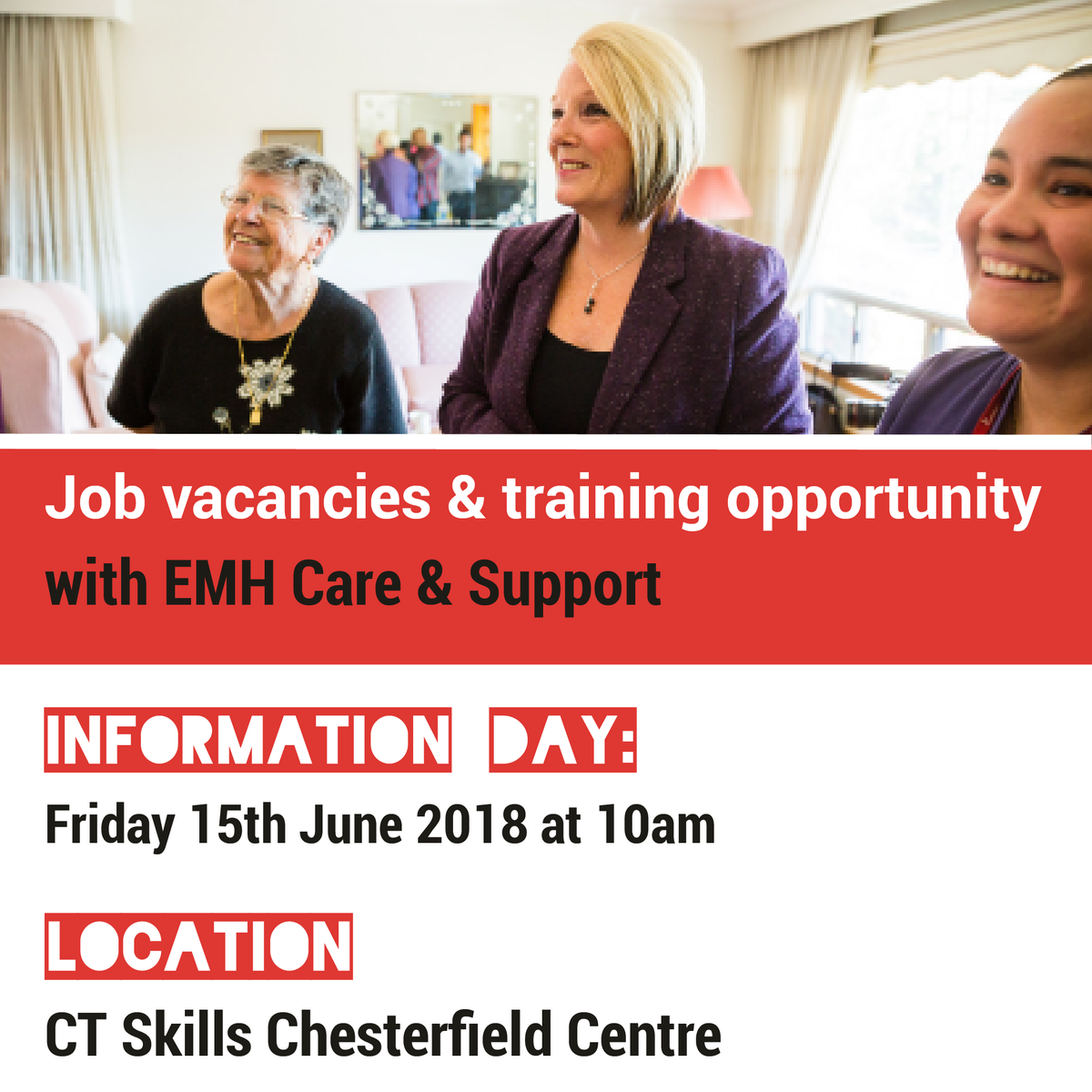 CTSkills's tweet photo. Do you know someone living unemployed in #Derby or #Chesterfield? We have a number of training and employment opportunities available this month! 

All short-courses include a guaranteed #job interview with a local employer! 

Book your place online: https://t.co/DBMweixsAy https://t.co/zxChSALdnE