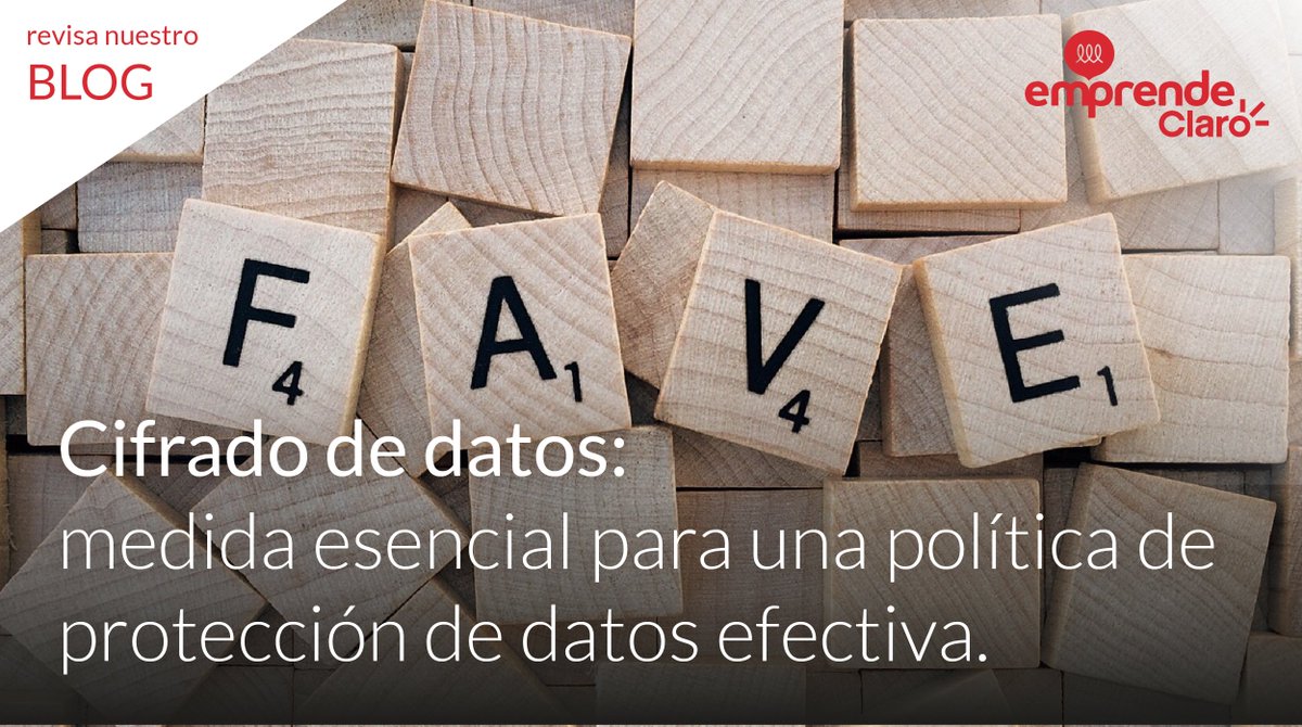 BLOG | Conoce la importancia del cifrado de datos y la tendencia de uso, en un artículo que escribió @GemaltoLatam para nuestro blog.
➡️emprendeclaro.cl/cifrado-de-dat…