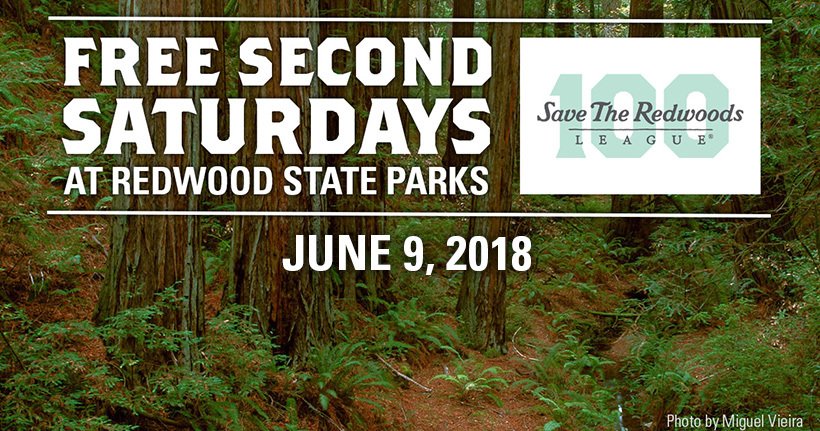 savetheredwoods's tweet image. #FreeRedwoodsDays passes are available now for June 9! bit.ly/2s3Rghn Get a FREE pass to visit 1 of 40 redwood #CAStateParks and start planning your trip today at FreeRedwoodsDays.org.