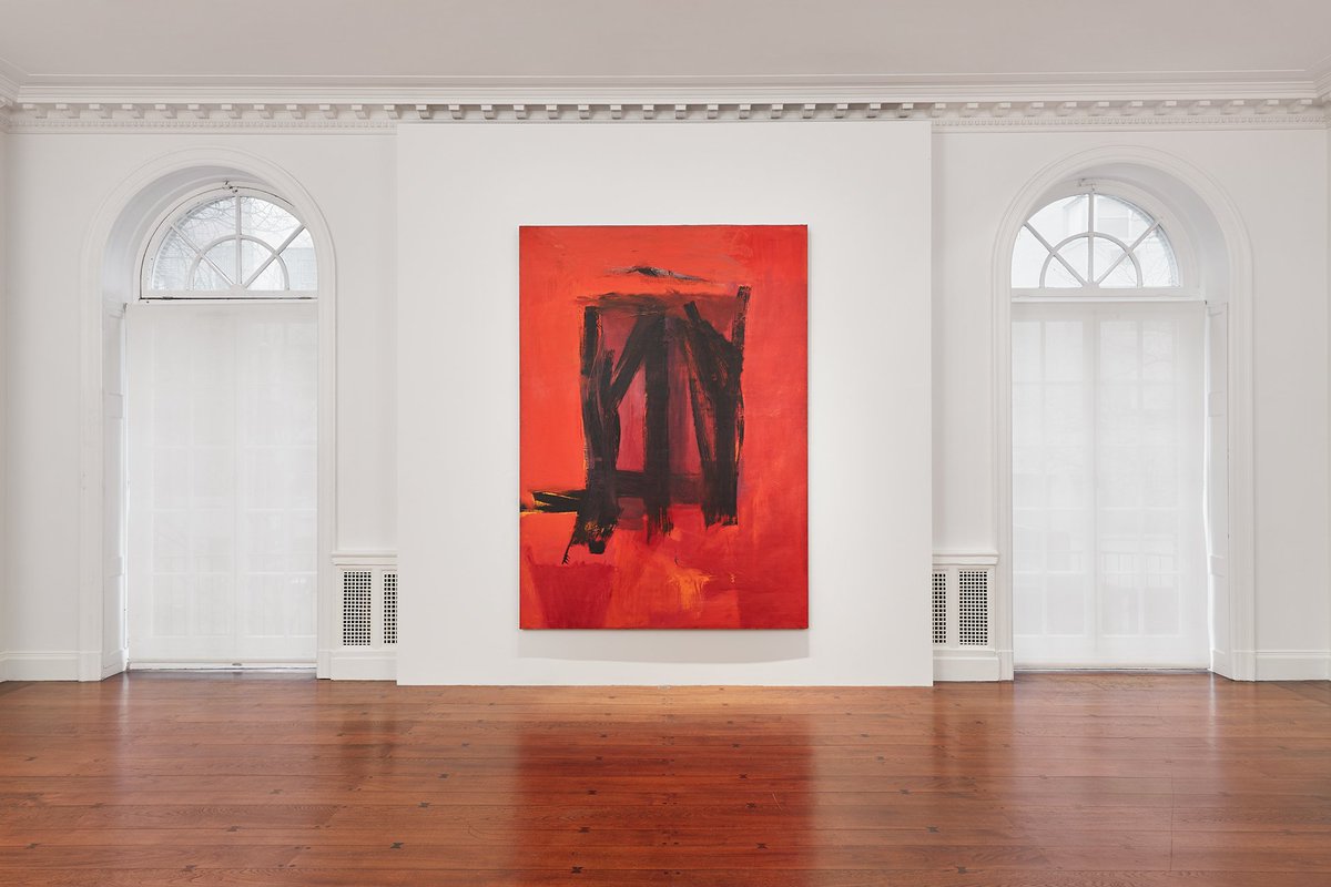 "Paint never seems to behave the same. Even the same paint doesn’t, you know. In other words, if you use the same white or black or red, through the use of it, it never seems to be the same.” - Franz Kline

Kline's Red Painting, 1961 is on display as part of REDS through June 9!