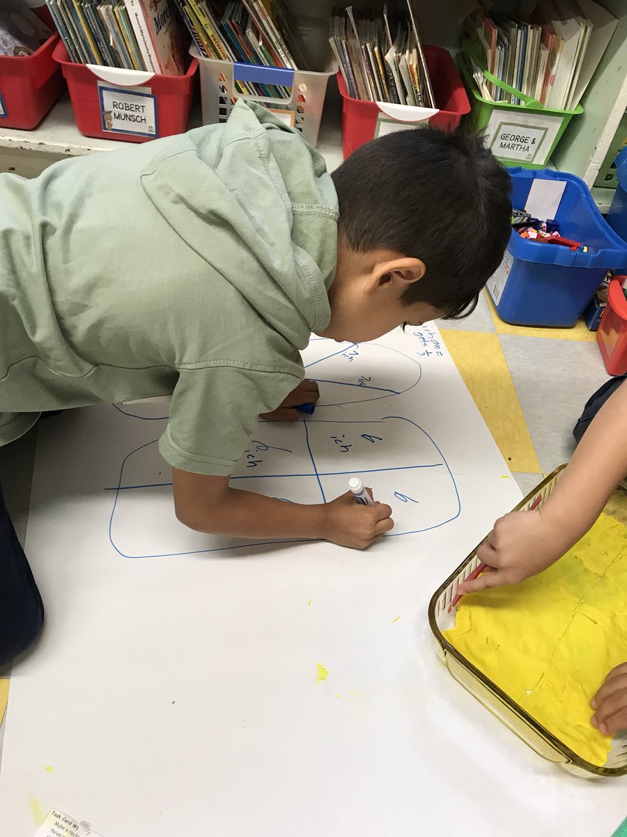 Shillwalnut's tweet photo. Today our work with fractions continued as students divided up “cakes” into equal parts. #GeorgiaMath https://t.co/Jz1ZupJ2Ky