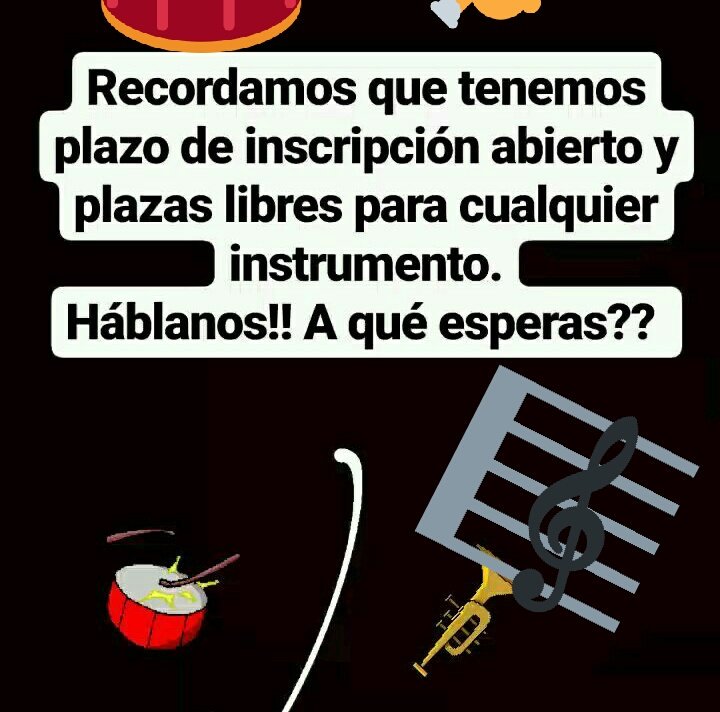 Quieres formar parte de nuestra agrupación musical Santísimo cristo de la humillación? Si no tienes conocimientos musicales no te preocupes nosotros te enseñamos esta grandiosa afición escríbenos y te informamos sobre los ensayos etc <a href="/AMhumillacion/">A.M. Humillación</a>