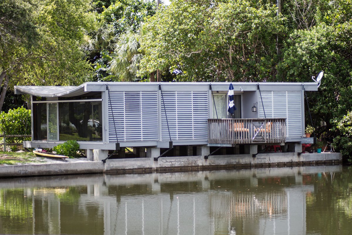 sarasotamod's tweet photo. Sarasota Architectural Foundation (SAF) announces public tours beginning in July 2018 of the 1950 Cocoon House designed by Ralph Twitchell and Paul Rudolph. #paulrudolphcentennial #notinvenice https://t.co/QOxayH93bP https://t.co/yQOnOjGO63