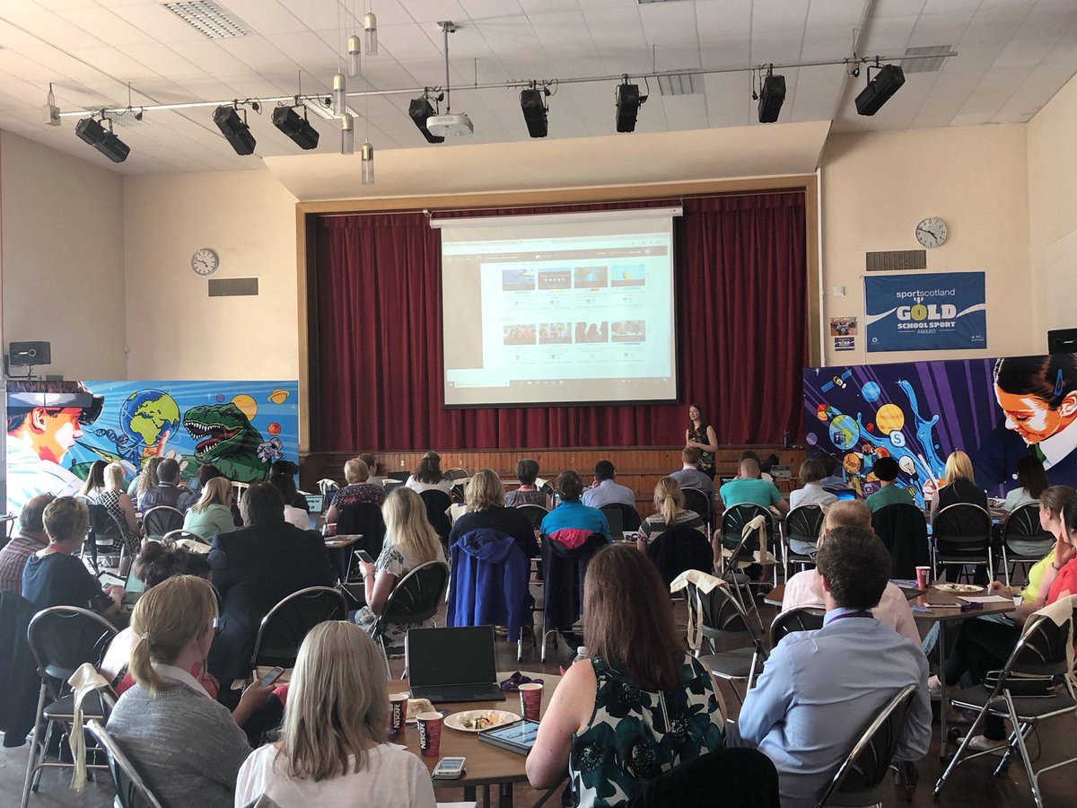 Another packed Microsoft Roadshow as Aberdeenshire educators hear from <a href="/Primarymrsw/">Liz Wilson</a> about the fantastic free #cpd available on the Microsoft Educator Community! #MicrosoftEdu