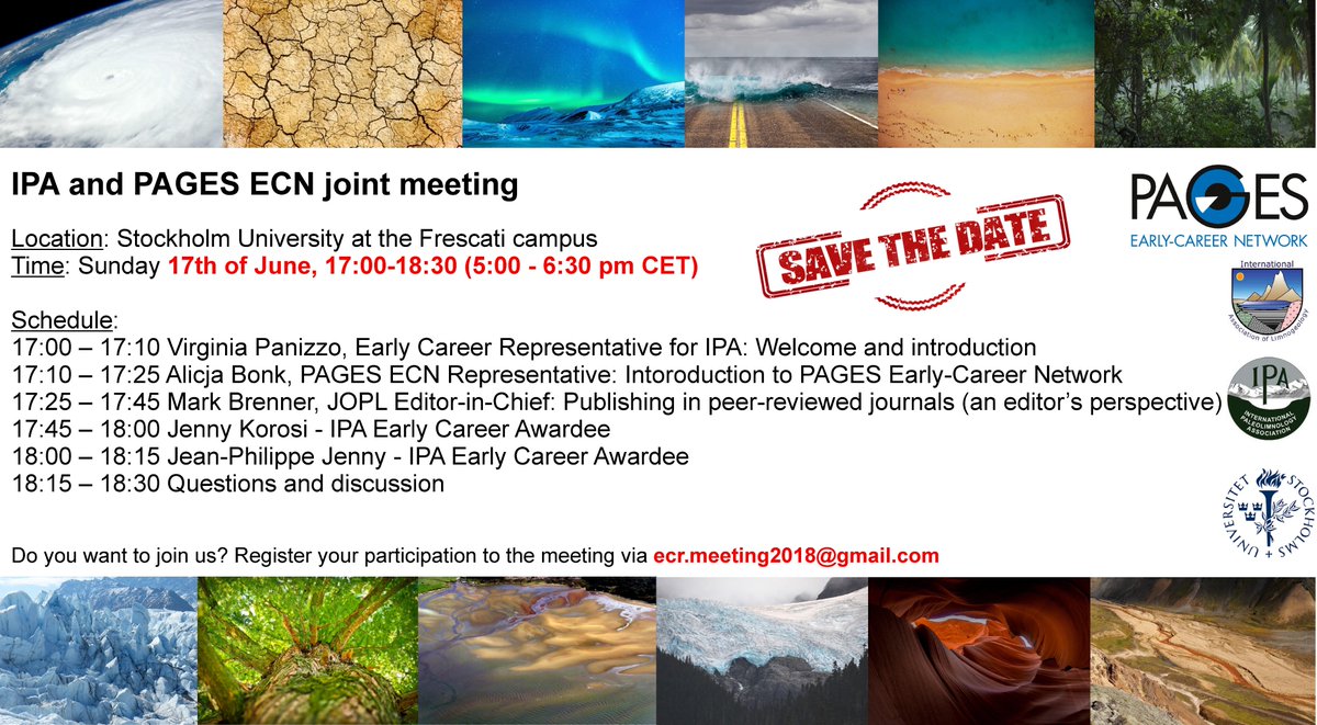 International Paleolimnology Association tweet media