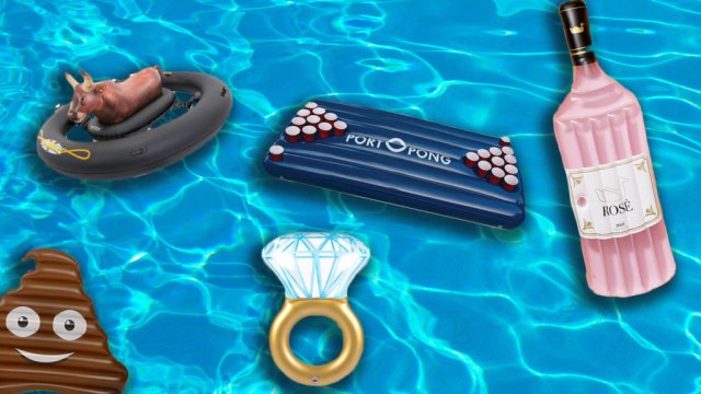 ChrisfromTN's tweet image. They're tacky, but they're fun! Check out these 10 slightly cheesy pool floats that will liven up your summer. #poolfloaties #funsummer bit.ly/2spF75z