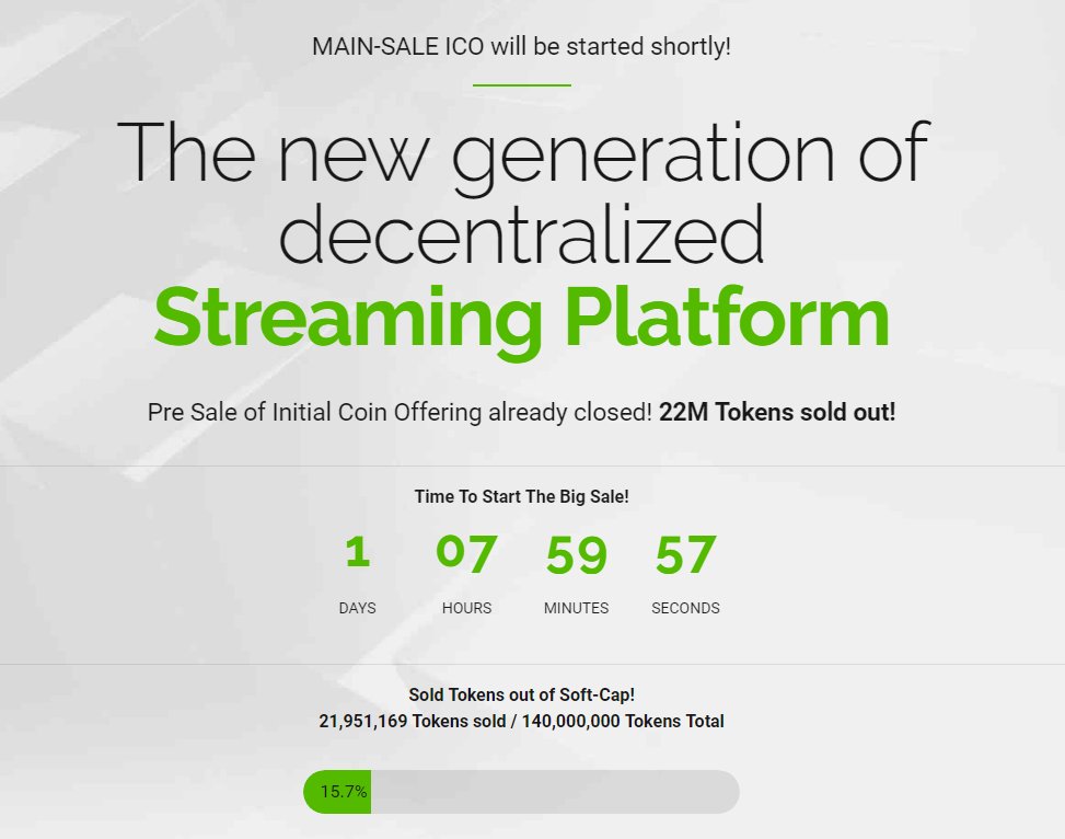 monvid_io's tweet photo. #Monvid Main-Sale #ICO is going to be live in less than 2 days. Stay tuned and be ready for the big #TokenSale. We are going to change the #live #streaming #world based on #blockchain! https://t.co/IqaR2lZTQy