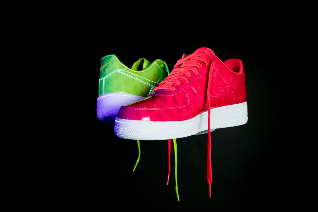 Foot Locker on X: Bold statements. #Nike Air Force 1 UV Pack 'Volt' + 'Gym  Red' Hitting stores now!  / X