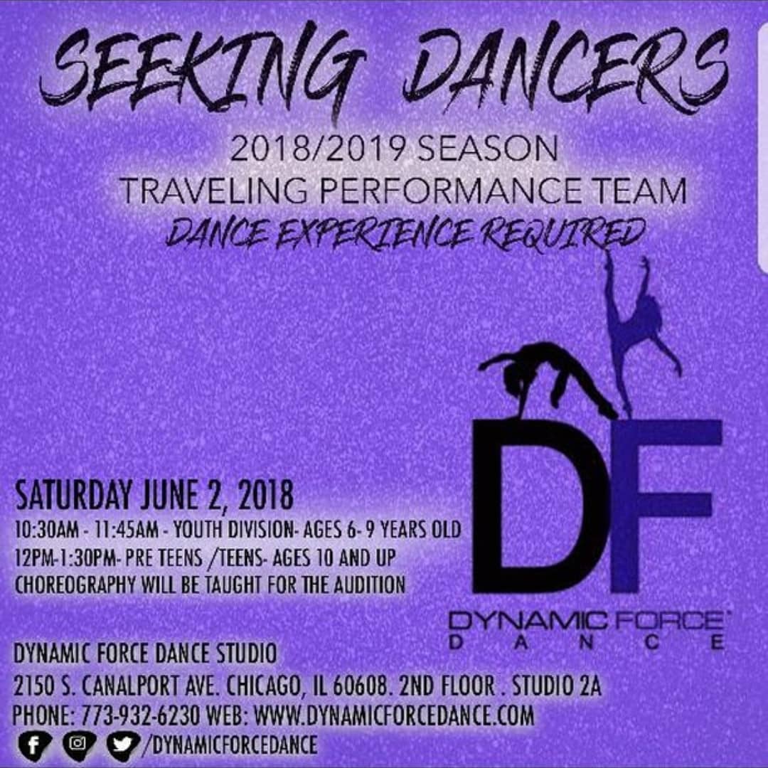#Chicago! #DanceAuditions! All #youth #preteens &amp; #teens we want YOU! If you always want to dance on a performance team here's your chance!