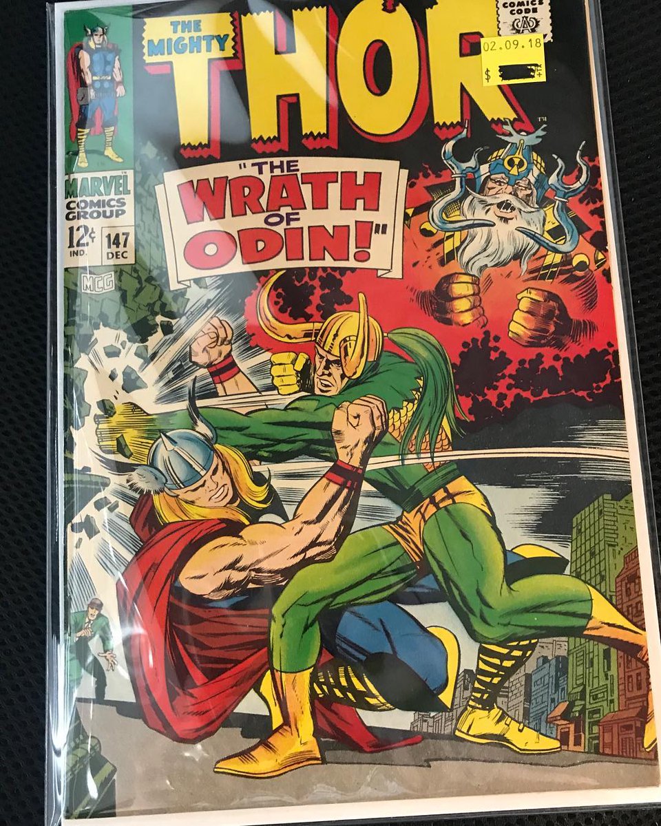 HungryScribbler's tweet photo. New to my #ComicBookCollection -
⚡️🌀💫
#Thor147
#MyComicBookCollection #A2Ccbc #Addicted2Comics @Addicted2Comics https://t.co/SZ3zqAbtwF