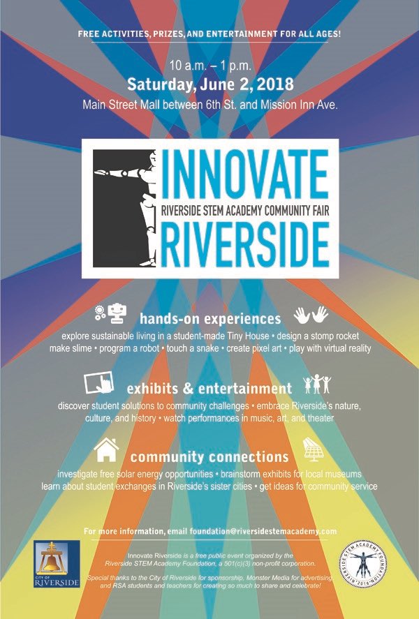 rsahighschool's tweet photo. Open for more info on the Riverside STEM Academy Community Fair! 👨‍🔬 https://t.co/ZCD7v2neHx