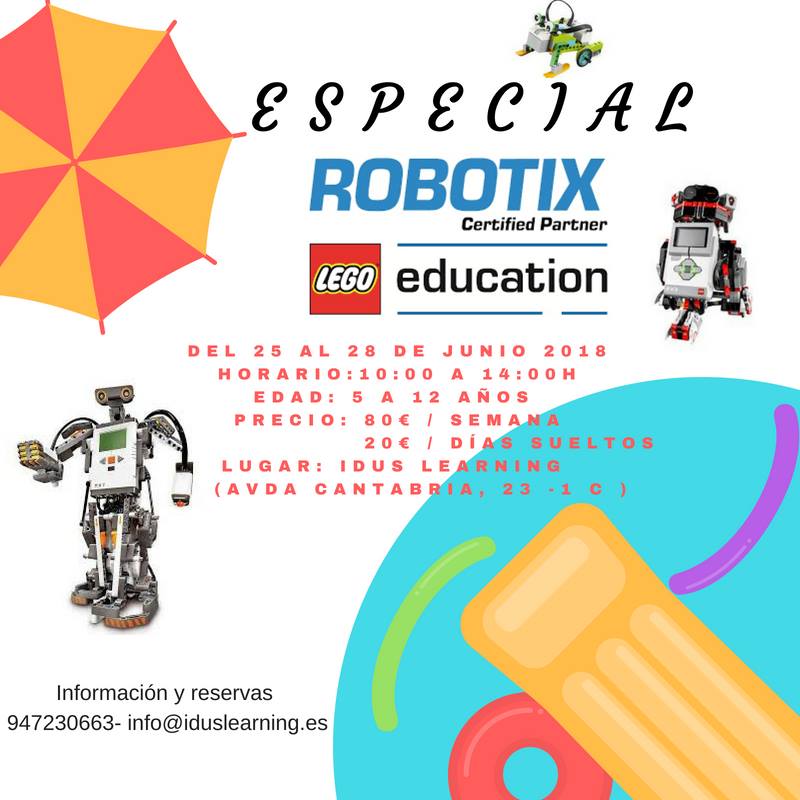 IDUS_Learning's tweet photo. Hay mejor combinación que Robotix , vacaciones y Sampedros!!!???. 
Pásate una semana de fiestas para volver a repetir!!!!!!! https://t.co/K6YMOvEsA4