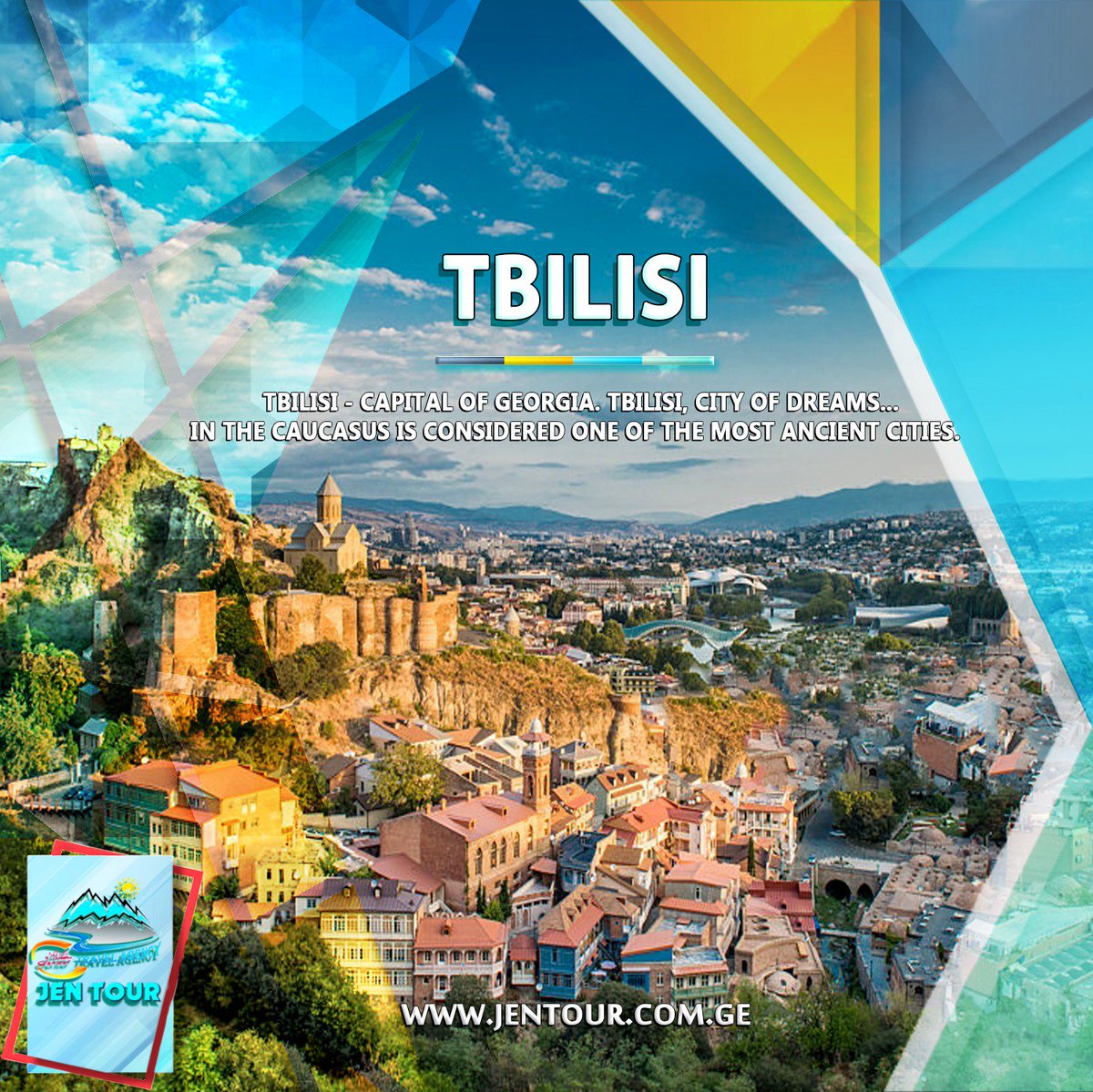 JENTOURGeorgia's tweet photo. Tbilisi the capital city of Georgia. 
#Georgia#Tbilisi#Travel#Trip#@JENTOURGeorgia #JENTOUR https://t.co/2fBIRXEnGi