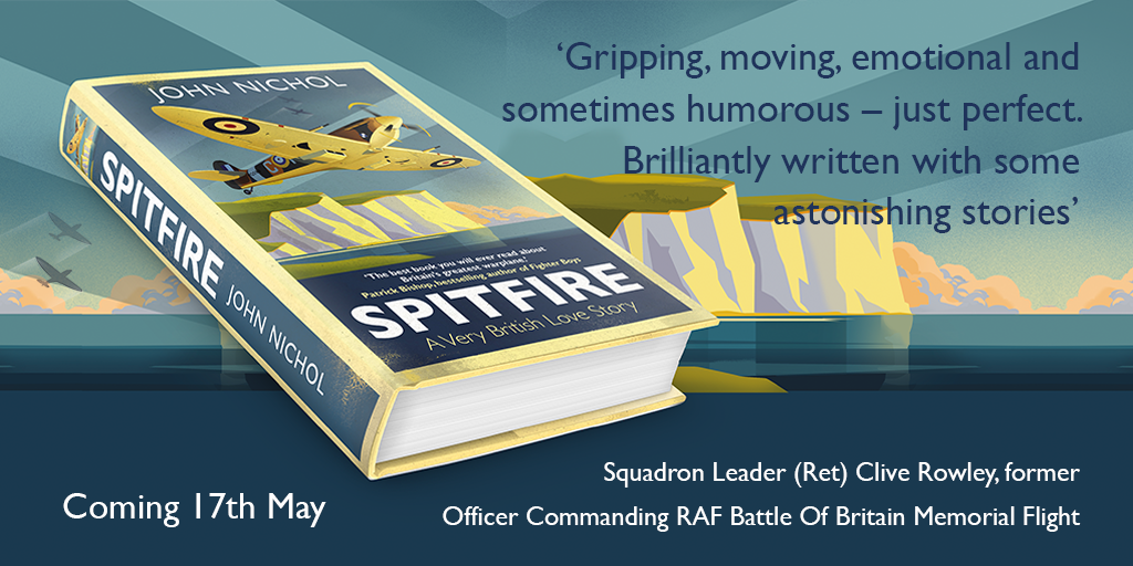 I am a tad proud to hear that "SPITFIRE - A Very British Love Story" has flown gracefully into this weekend's Sunday Times Bestseller list. amazon.co.uk/Spitfire-Very-…
RT 4 chance to win a signed copy!
Huge thanks to all at <a href="/simonschusterUK/">Simon & Schuster UK</a> &amp; <a href="/LAWsomeTweets/">LAW Agency</a>
Pic <a href="/craigsluman/">Craig Sluman</a>