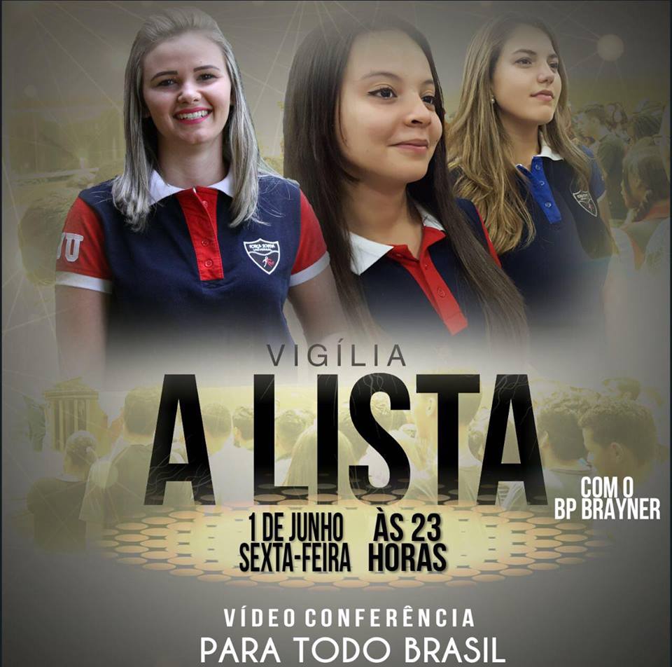 FJUStCatarina's tweet photo. O seu nome está na lista? Venha conferir dia 01/06 (sexta-feira) na Vigília nacional do FJU! #ALista https://t.co/iu58zvuey1