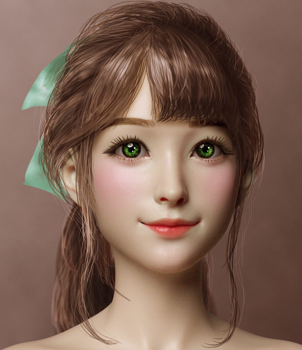 ট ইট র 江原 徹 女の子キャラの進捗になります 髪型 ট ইট র 江原 徹 女の子キャラの進捗になります 髪型
