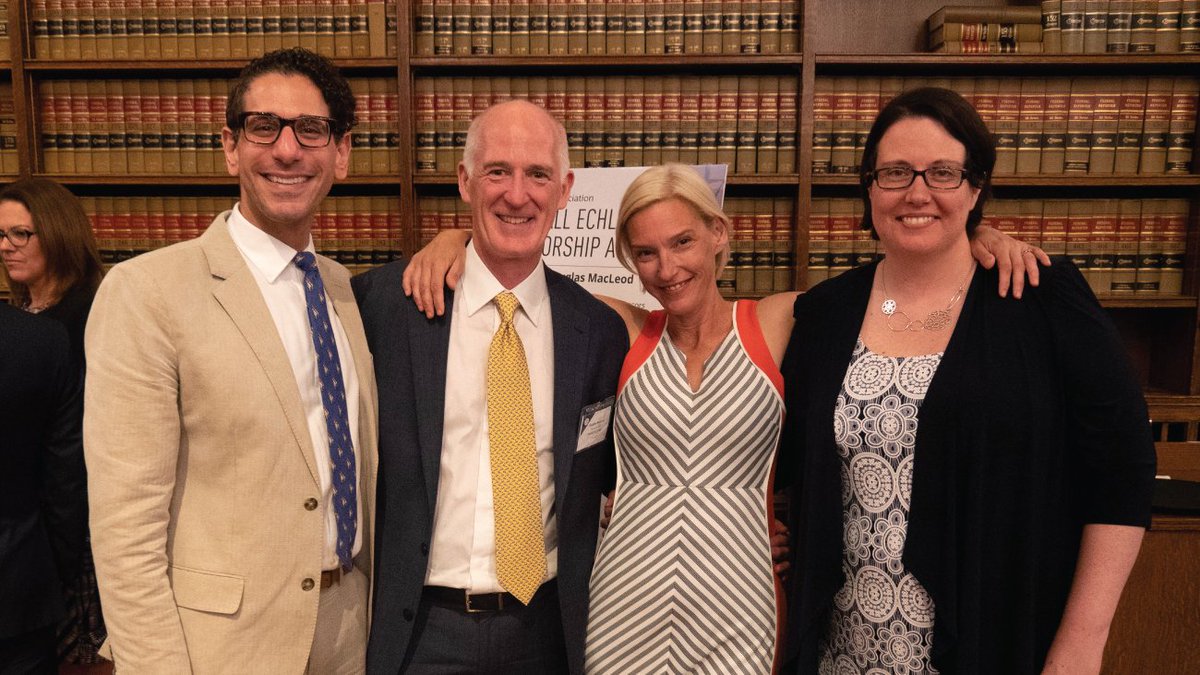 OBAlawyers's tweet photo. Thank you to all who joined us to celebrate lawyer Douglas MacLeod, @MacLeodLawFirm, deserving recipient of the 2018 OBA Randall Echlin Mentorship Award. Congratulations! #OBAawards #OBAlab https://t.co/IyB15dYscz