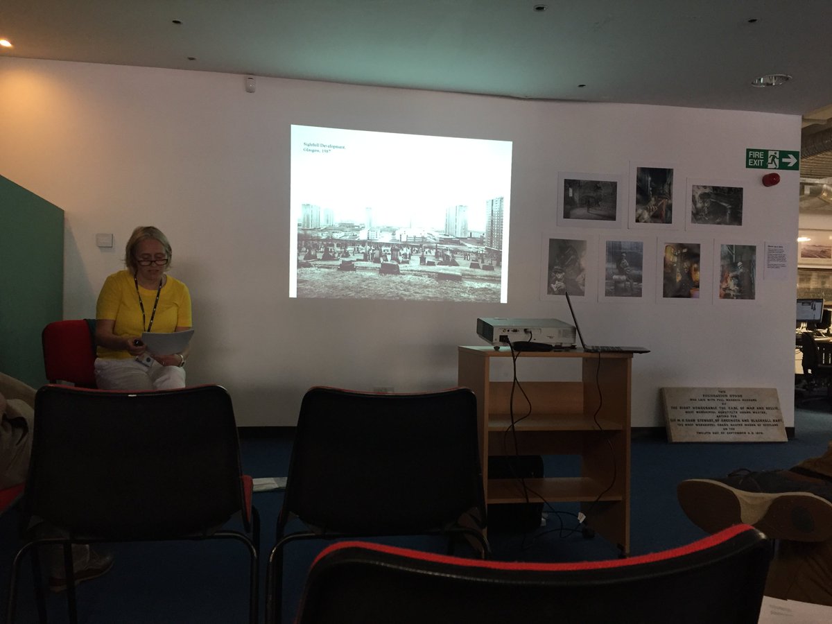 Tower_Blocks's tweet photo. We've had a fantastic afternoon at Inverclyde Heritage Hub hearing from Diane Watters and Vincent Gillen on #housing #histories. With many thanks to all who came and to @Inver_Archives for hosting this event. https://t.co/MfSdeXSlxQ