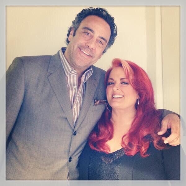 Brad Garrett and Wynonna Judd (2013). Happy 54th birthday Wynonna 