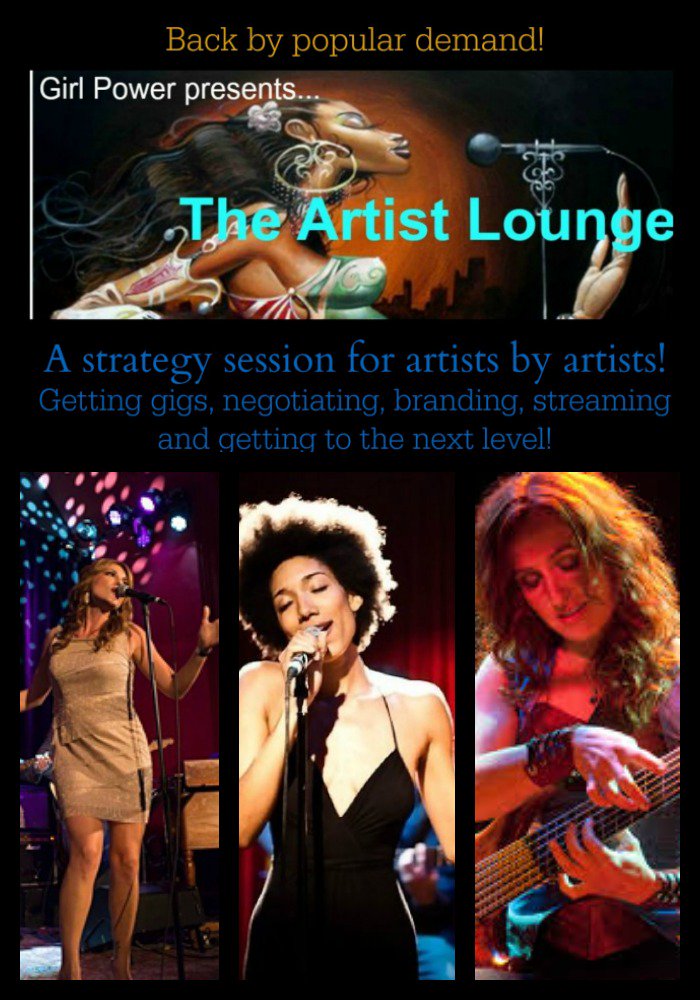 The Artist Lounge at this Saturday's #GirlPower Conference - focusing on strategies for the Female Entrepreneur. #musicindustry #WomenInMusic #femaleempowerment