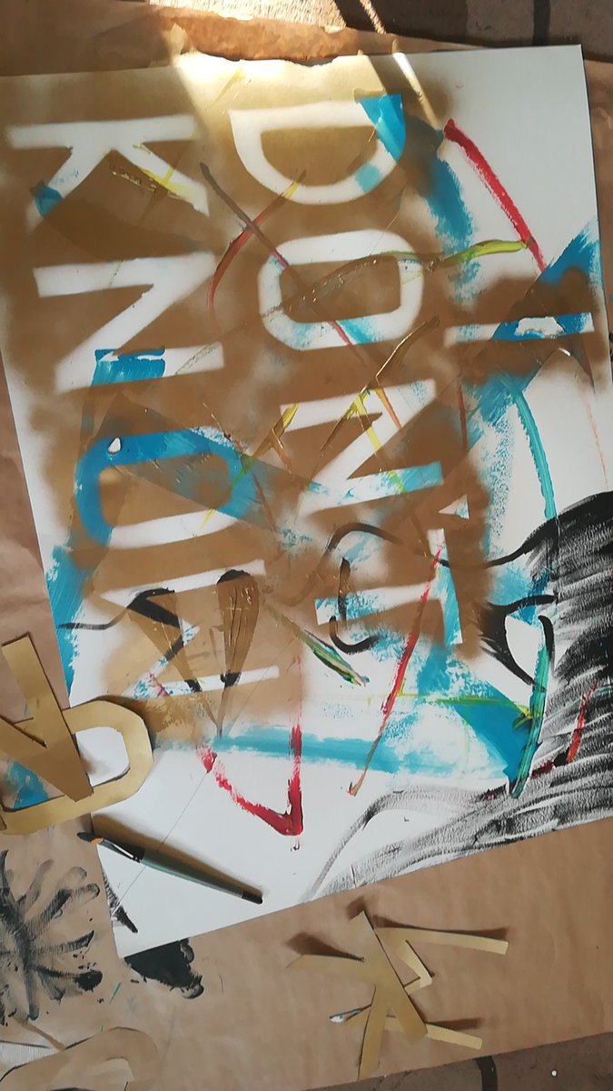 Sugarbubble_'s tweet photo. Just finished this creative art with friends. What do you think? https://t.co/Yab9fE7sxd