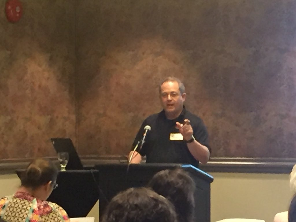 ConceptYYC's tweet photo. Our very own @AlGolemme is sharing his expertise today with a packed room at the #CESummits in Calgary this morning. Thank you to our hostess @evelynjacks with @KnowledgeBureau for inviting Al to share his knowledge about retirement and investment planning. https://t.co/Q73eG9jhYc