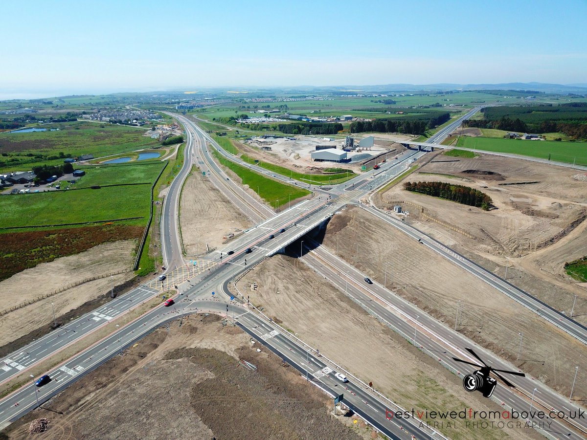 Bestviewedfroma's tweet photo. Aerial Picture of the AWPR section where the old Charleston Flyover was. https://t.co/ie0iYSn4IJ