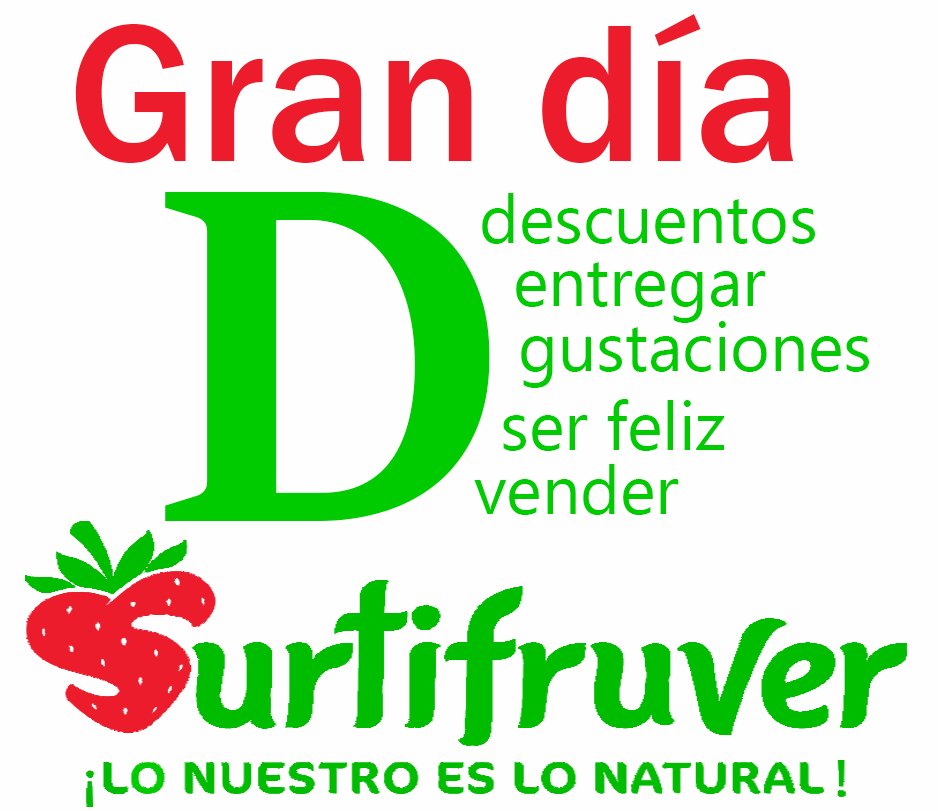 surtifruver's tweet photo. ⏰Llego el día ‘D’ es tiempo de ser feliz por lo que tenemos, de lo que logramos, de lo que entregamos. Ese tiempo es ¡HOY!⏰

🍓#LoNuestroEsLoNatural🍓 https://t.co/ER6B13zCO6