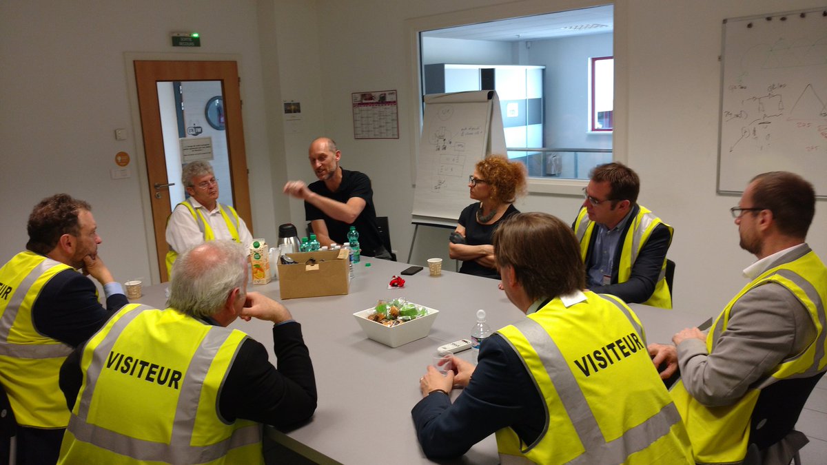 Le Club des Locomotives en visite chez <a href="/Schmidt_Groupe/">Schmidt Groupe</a>. On prépare de belles choses au sein de #KM0  <a href="/GroupeClemessy/">Clemessy</a> <a href="/ES_Strasbourg/">ÉS</a> <a href="/SAUTER_SRF/">SAUTER Régulation S.A.S</a> @socomec_group