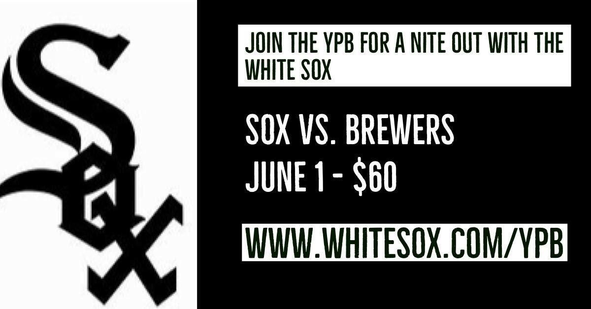 Come support Special Olympics Illinois as the <a href="/whitesox/">Chicago White Sox</a> take on the <a href="/Brewers/">Milwaukee Brewers</a> this Friday, June 1!

Tickets are $60 and include a pregame all-you-can-eat-and-drink Patio Party, game ticket, post game fireworks show, and $10 donation to Special Olympics! 

whitesox.com/YPB