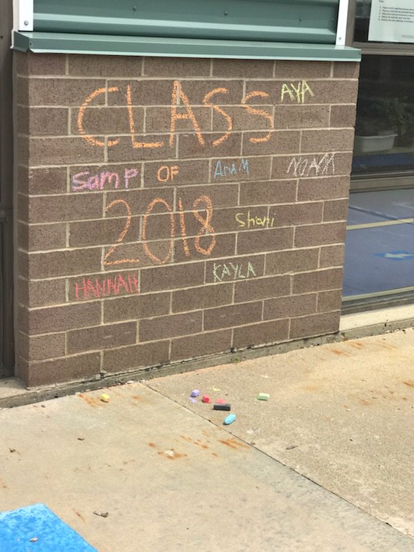 Schechter_Chi's tweet photo. One week until #Graduation, and our 8th graders are getting excited. #Classof2018 #JewishDaySchool #CreatingMensches https://t.co/p0BCGNr0Db