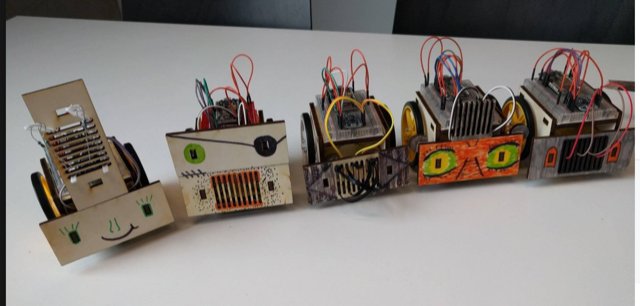 MakerFaireSee's tweet photo. #MEETTHEMAKERS: @nodebotsch 
Bau, Dekorierung und Programmierung eines Roboters. Ab 12 Jahren in Begleitung eines Elternteils, sonst ab 14 Jahren. Bitte eigenen Laptop mitnehmen. Preis: Workshops inkl. Roboterkit: EUR 69

Anmelden könnt ihr euch unter: https://t.co/3Dr7E8Xs4N https://t.co/HOmFXtCFfq