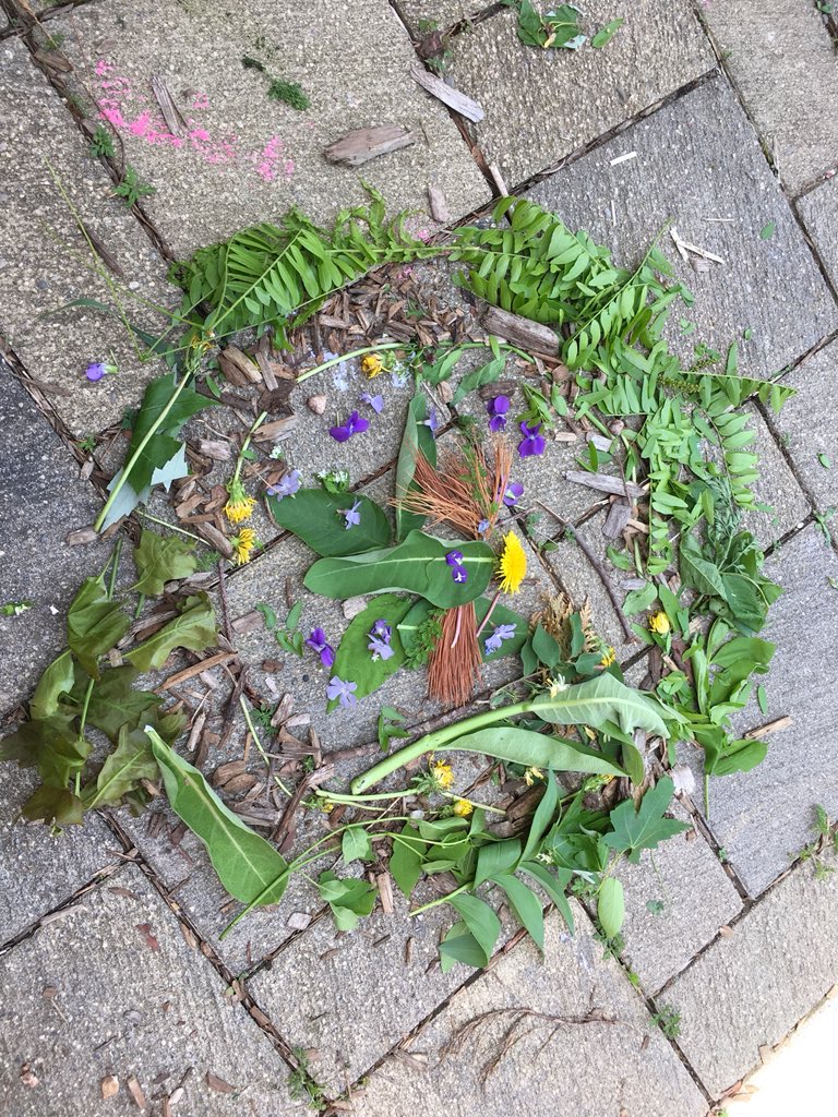 parkerspress's tweet photo. Nature inspired art! “This was awesome art, can we do this at home too?” @AngusMorrisonES https://t.co/1C2dTCR6Fw