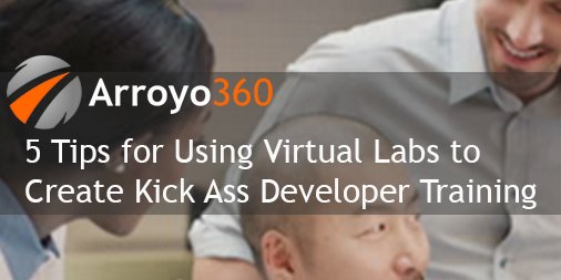Arroyo360's tweet photo. When we lower the barriers to acquiring technology skills, we open the world to an entire new level of opportunity. Check out this article at https://t.co/XaIs6zTElD to empower your #softwaredevelopers using #virtuallab technology and smart methods. #hatsize #elearning #austin https://t.co/o5bbEAxCEY