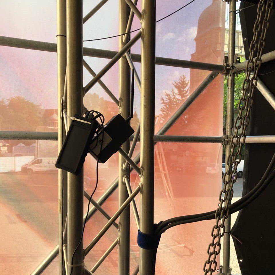 Die offizielle Geburtsstunde von Previsec - Aufbau für das #SGF_Darmstadt