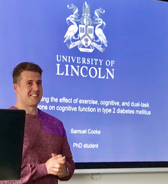 Lincoln International Institute for Rural Health (@liirh_uol) on Twitter photo Samuel Cooke <a href="/S_Cooke92/">Samuel Cooke</a> gives an insightful presentation on his PhD research investigating effects of dual task interventions on cognitive function in type 2 diabetes @UL_HSC Samuel Cooke <a href="/S_Cooke92/">Samuel Cooke</a> gives an insightful presentation on his PhD research investigating effects of dual task interventions on cognitive function in type 2 diabetes @UL_HSC