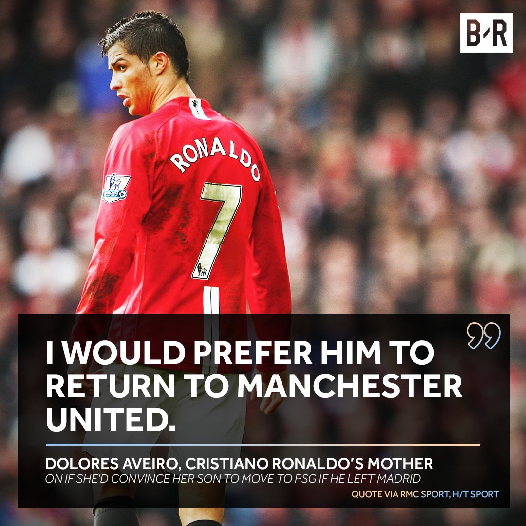 Cristiano’s mum prefers a homecoming.