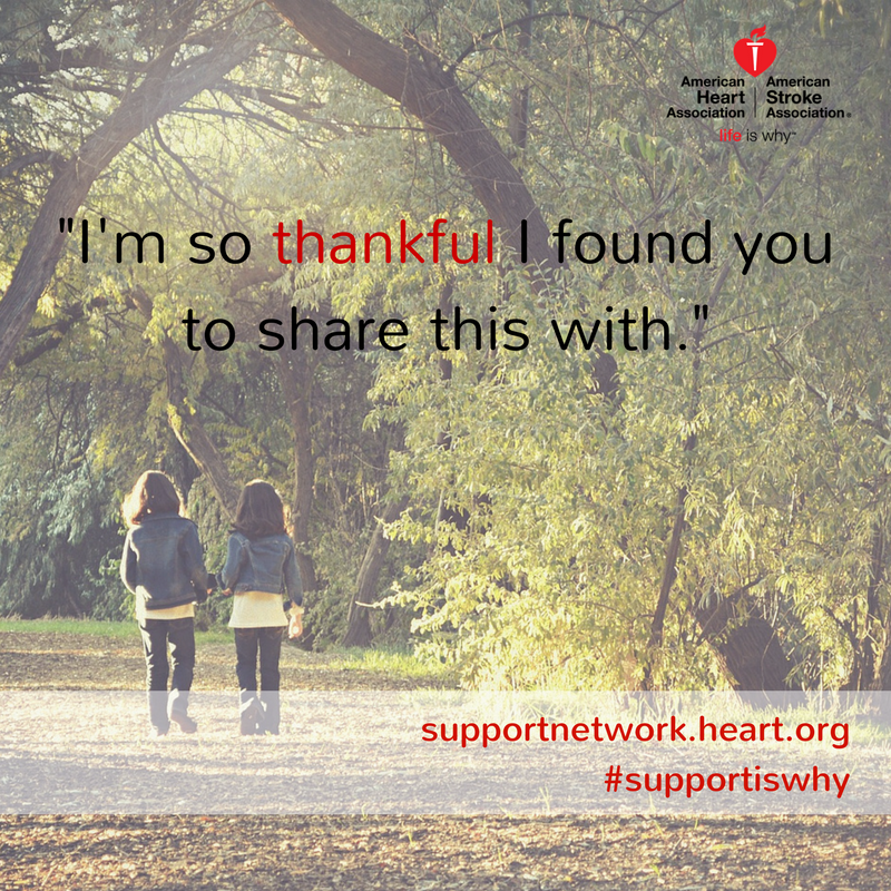 MichiganAHA's tweet photo. A8. If you're looking for support online, check out our Support Network with your family, friends and https://t.co/aQsi6VFZn7's for anyone who needs support, including caregivers. Join today. #AHAMI https://t.co/XXz3KQWcNL #SupportIsWhy https://t.co/QcQhPTFEW1