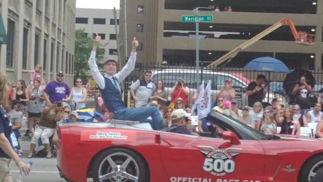 actordougjones's tweet photo. Returning home to Indianapolis has been a dream of mine since I was about 12, wanting to have a reason to be in the Indy 500 Parade. 46 years later, that dream came true. Thank you @500Festival for inviting me home!!! And thank you @WTHRcom &amp; @NBCSports for the sweet coverage! https://t.co/Z7TworRbyJ