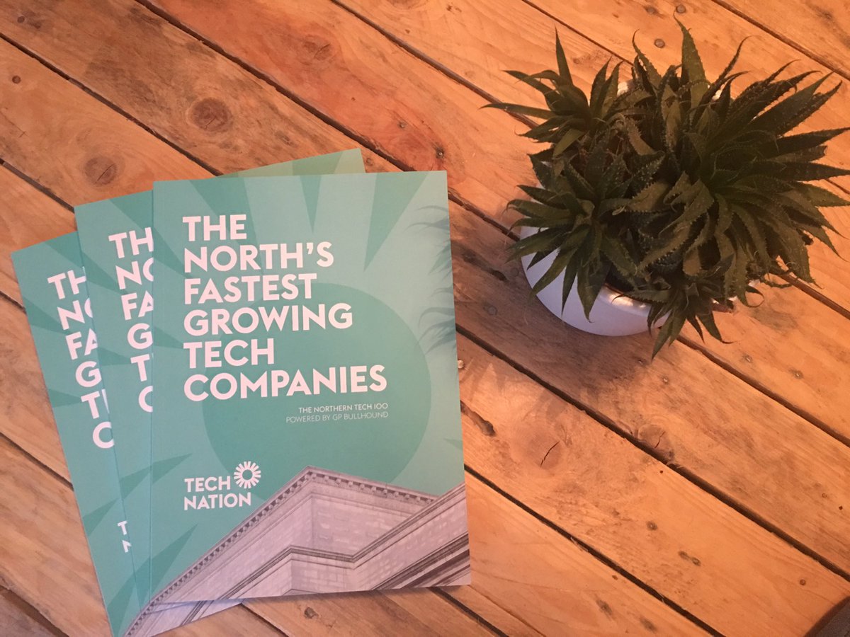 vickishiel's tweet image. They&apos;ve arrived! First glimpse of our #NorthernTech100 2018 publication hot off the press 🔥