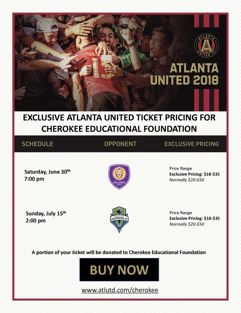 Love soccer? Love CCSD? Put them together by supporting one of the Cherokee County Educational Foundation spirit nights at Atlanta United games to benefit CCSD.  Learn more: atlutd.com/cherokee #CCSDfam