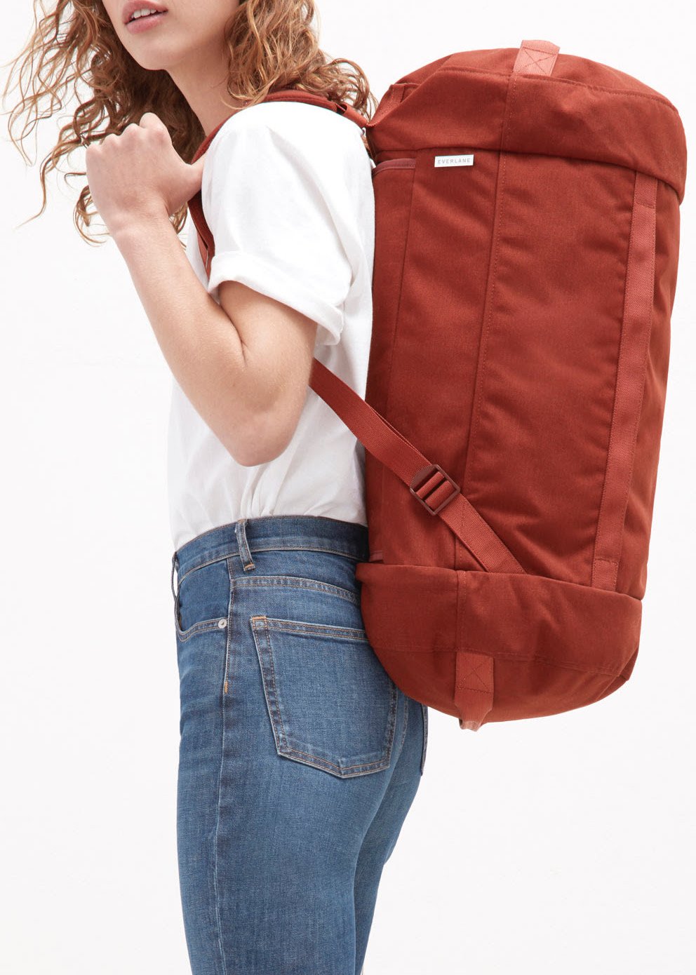 The packable top backpack everlane