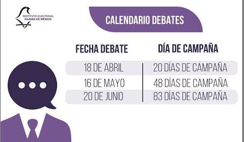 CGMXRedes's tweet photo. En CDMX no han asistido a los Debates 16 de 50 personas candidatas a Alcaldes(as) y 15 de las 88 a Diputaciones Locales... exijamos cumplimiento de la Ley a aspirantes y apoyemos a @IECM en su organización y promoción! https://t.co/lHUTp4D93O