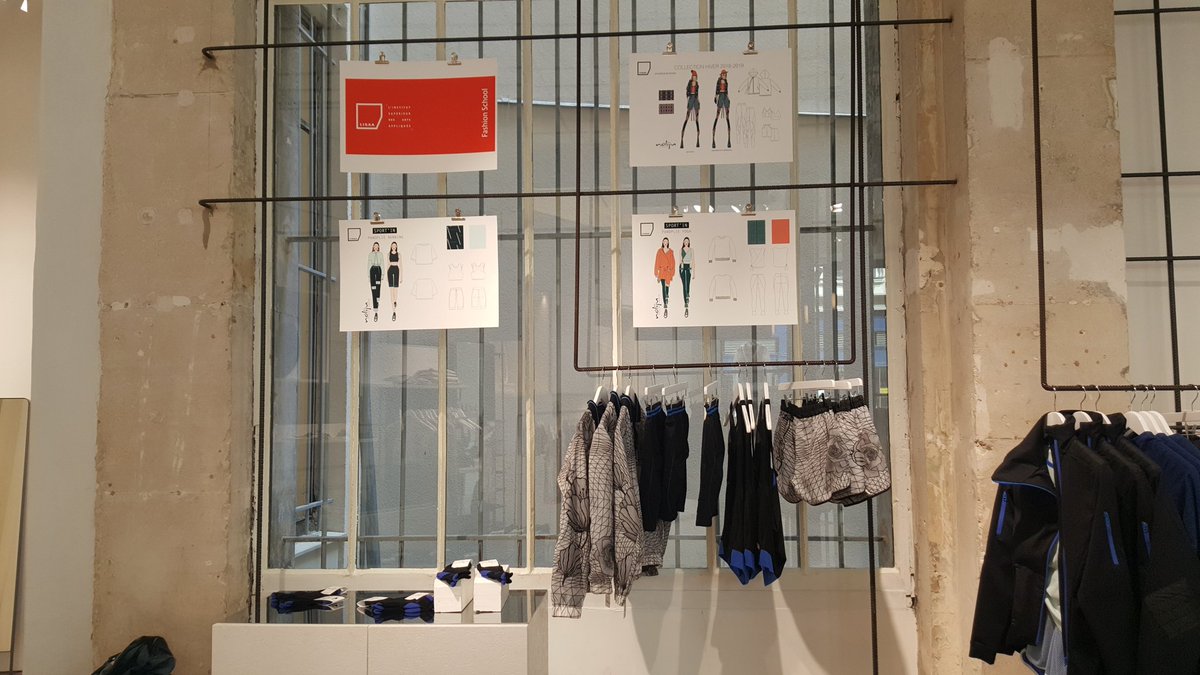 MantiaTraore's tweet photo. Une collection mode et accessoire sportswear pour @Noliju_fr !
Les étudiants en mode de @EcoleLISAA ont imaginé et créé une ligne de vêtements de sport exposée @HLC_Paris.
Parisiennes à vous la #feelgoodsportswear ! 🎽🏋️‍♀️#running #newcollection #madeinFrance https://t.co/RgNCqQ9JzT