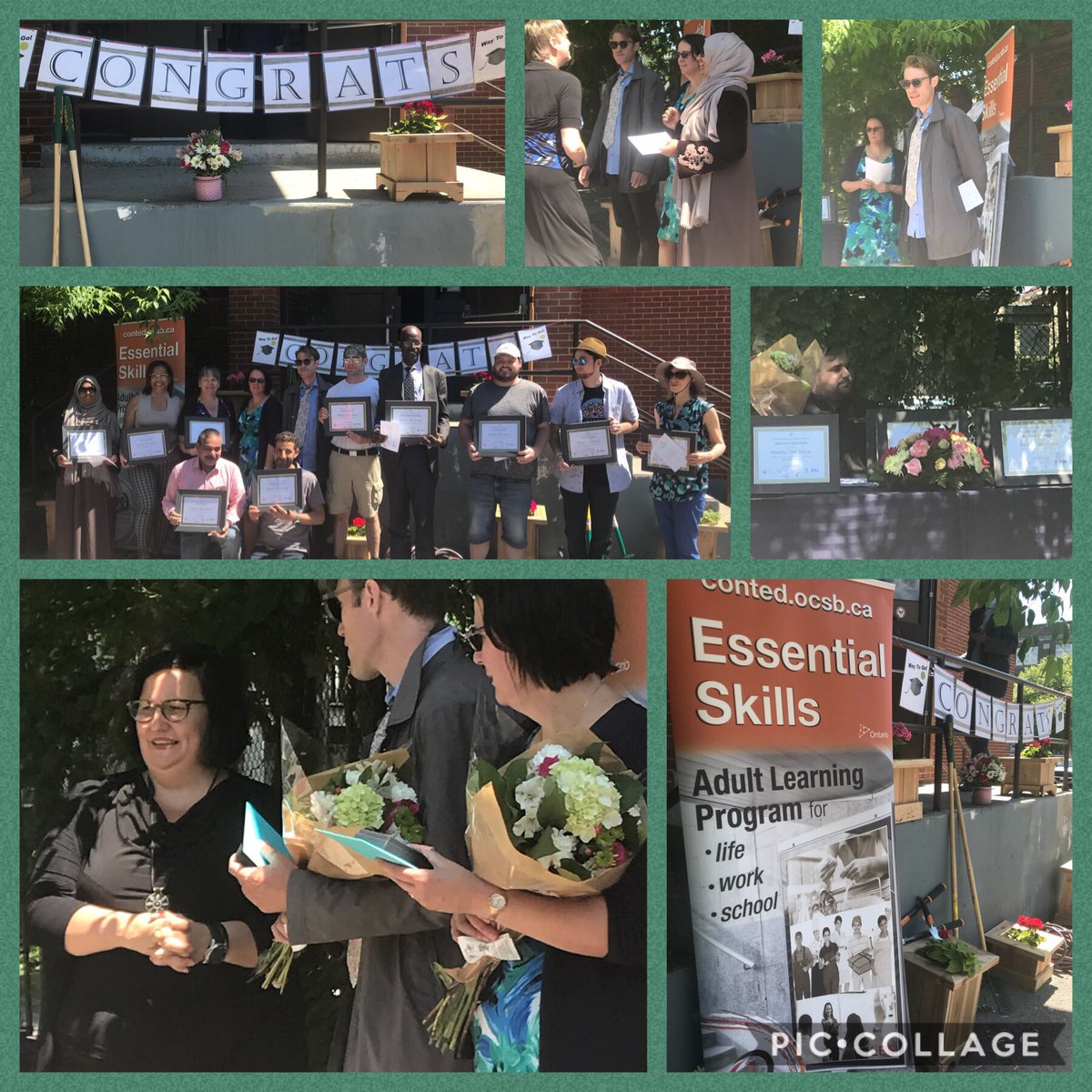 MGauthierOCSB's tweet image. Beautiful ceremony celebrating the graduates of @StNicholasAdult #ReadySetGrow program @OttCatholicSB #ContinuingEd 💐Thank you for your hard work helping to make @Immaculata_HS beautiful #learningpartnership #ocsbDL