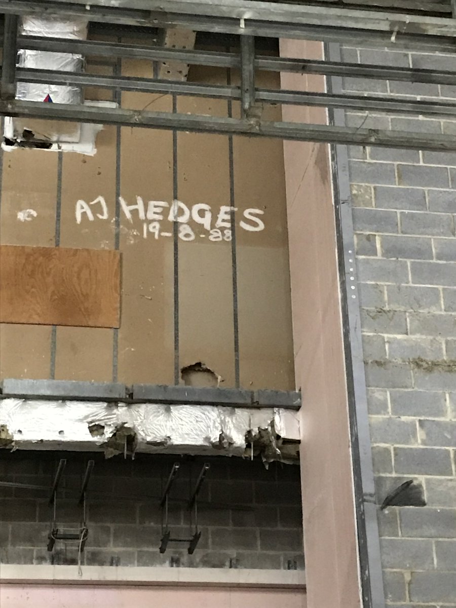 FletcherPriest's tweet photo. We uncovered this artefact on site at our 135 Bishopsgate project. Wonder what AJ is doing now? #findAJ https://t.co/aEOJ7PyjB4